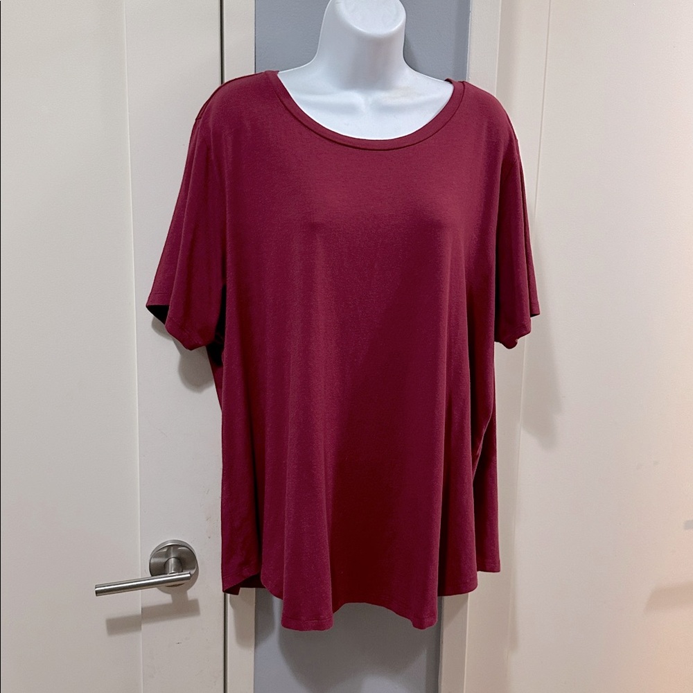 Universal Standard Tee Rex T-Shirt in Brick Red L 22/24